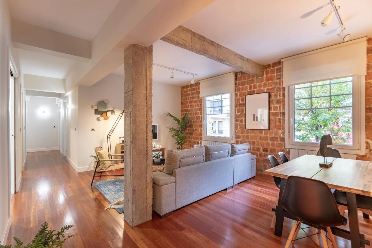 Gran Apartamento Con Estilo En El Centro De Bilbao Luaran gambar