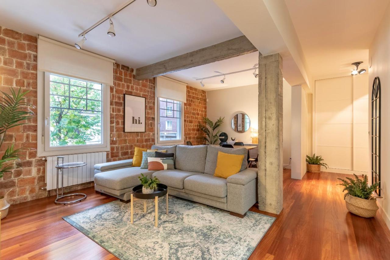 Gran Apartamento Con Estilo En El Centro De Bilbao Luaran gambar